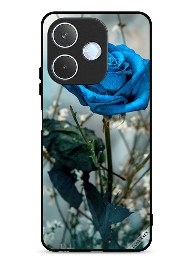 Covernex Oppo A5 Pro Protective Case Cover Blue Rose - Image 1