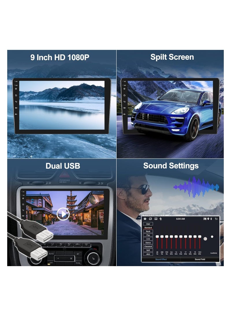 SHEZA STAR - Android Screen For Chevrolet Cruze 2009 To 2015 4GB RAM 64GB Memory Support Apple Carplay Android Auto Full HD Touch Screen 9 Inch built In Bluetooth USB Radio WiFi Play Store Backup Camera included - Image 1