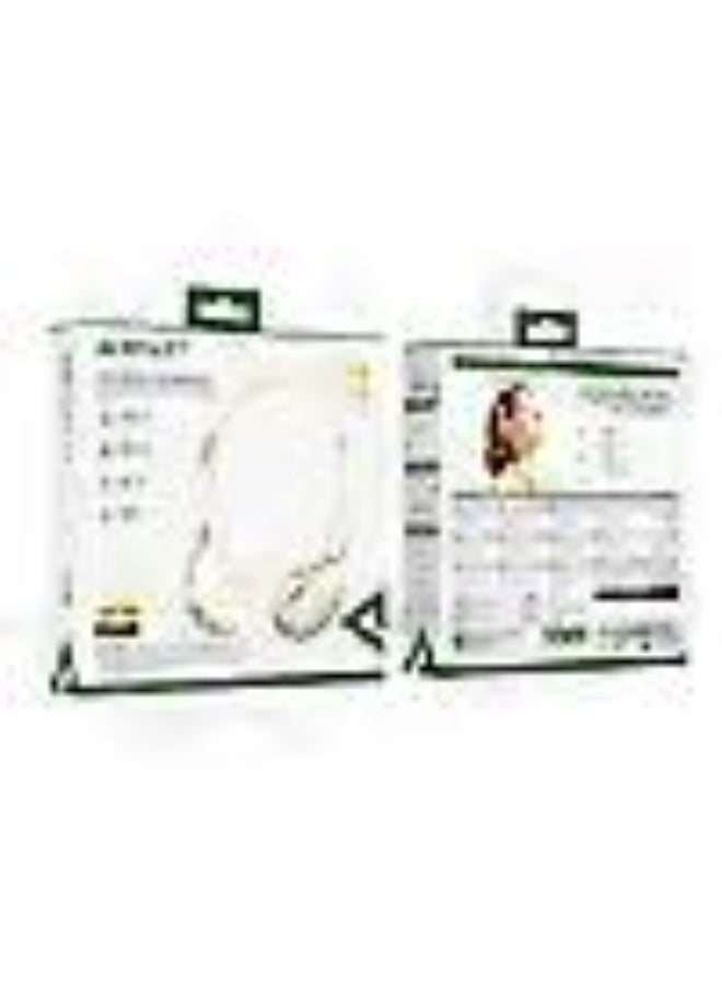 ACEFAST Wireless Over Ear Headphones H8, 60 hours Play Time, Stainless steel adjustable headband, HD microphone, 40mm, HiFi level - Gold - Image 2