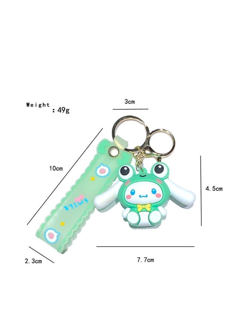 Sanrio Cinnamon Dog silicone keychain bag pendant decorative accessories - Image 3