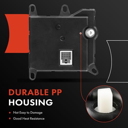 A-Premium محرك باب خلط سخان A-Premium، متوافق مع فورد كراون فيكتوريا 1993-2011، غراند ماركيز 1993-2004 ومرسيدس غراند ماركيز 1993-2011، مارودر، رئيسي، تحكم في درجة الحرارة، استبدال# F7AZ19E616AA - Image 2