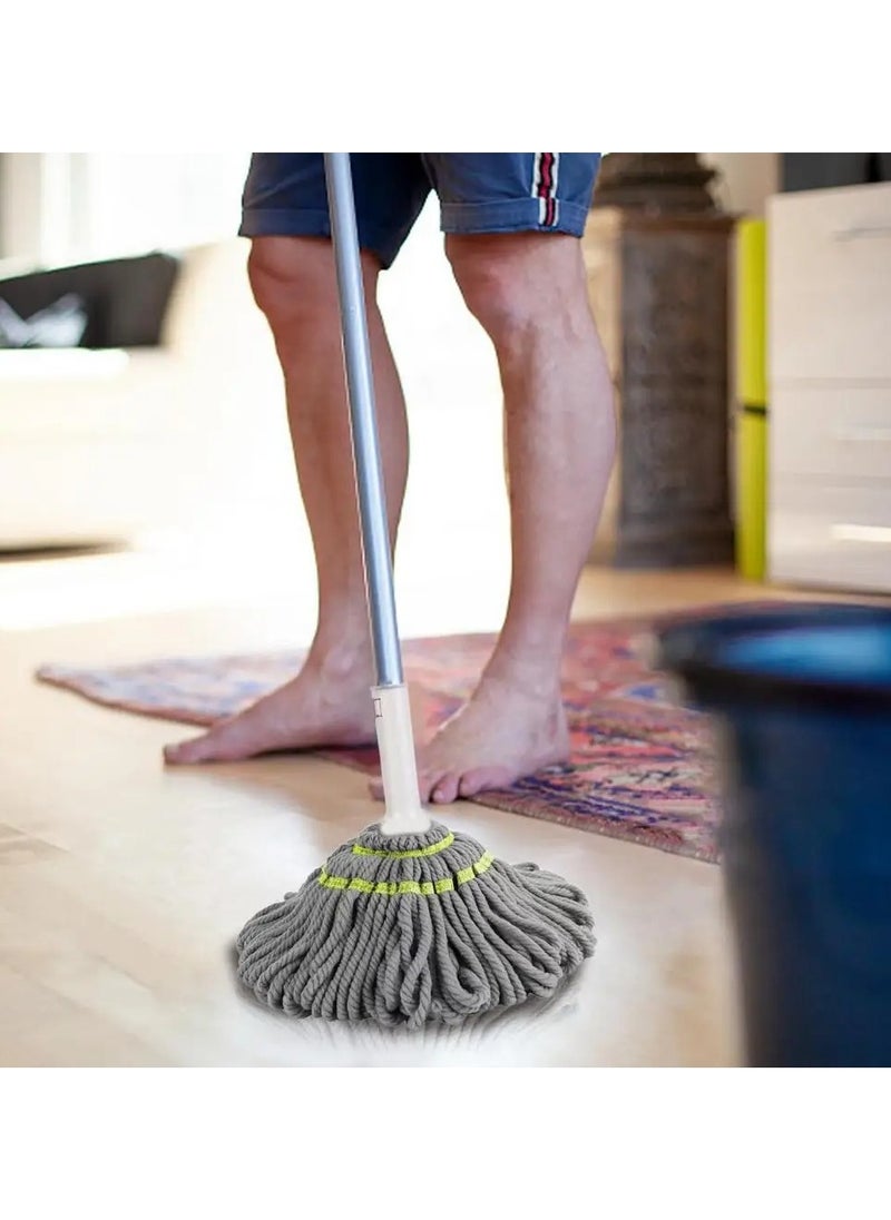 KASINDA - Kasinda microfiber mop set with dust brushes B01  Easy Squeeze Twist Mop for Floor Cleaning, Self Squeeze Mop with Strong Water Absorption Ability, Easy Wringingg Twist Mope - Image 1