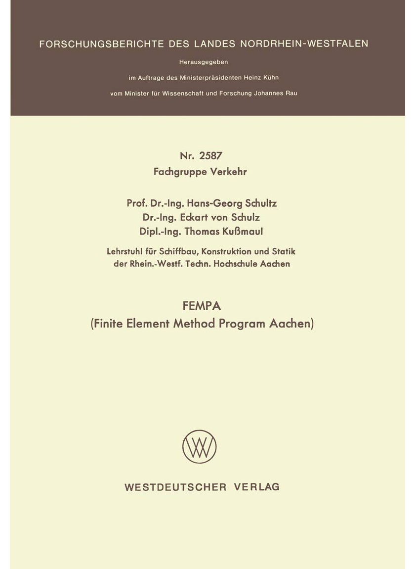 FEMPA (Finite Element Method Program Aachen) 