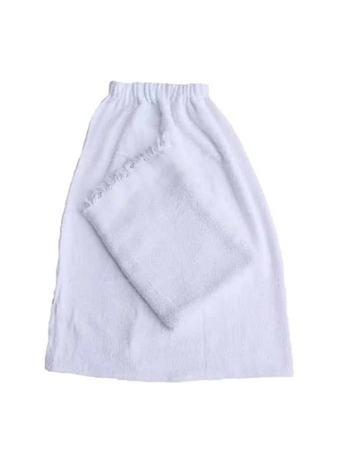 إحرام مطاطي للأطفال – 500 غ بوليستر، أبيض