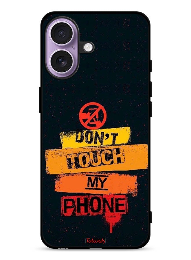 Tolwak Apple iPhone 17 Protective Case Cover Do Not Touch My Phone - Image 1