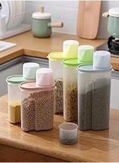 Generic "Healthy Plastic Storage Box with Lid for Cereals and Nuts (1.9L)" - Example: "Healthy Plastic Container for Cereals and Nuts (1.9L)" 