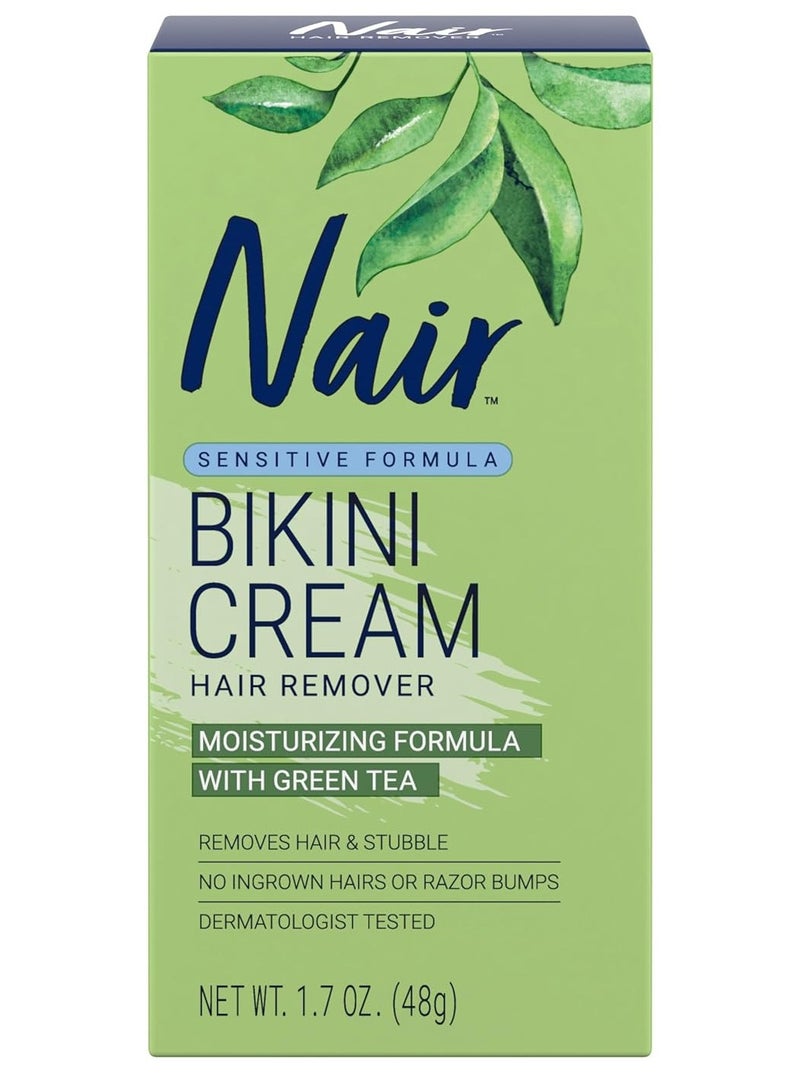 نير كريم البيكيني مع الصيغة الحساسة للشاي الأخضر، 1.7 أوقية - Image 1