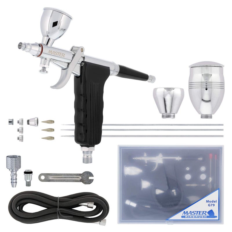 Master Airbrush Model G79 All-Purpose Precision Fixed Dual-Action Trigger Style - Image 1