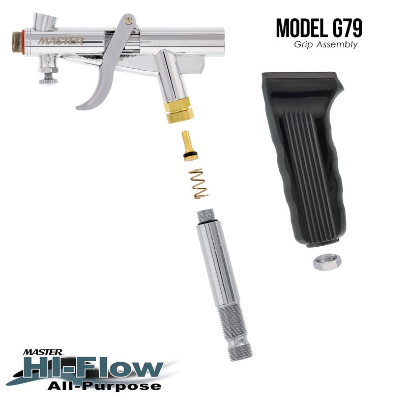 Master Airbrush Model G79 All-Purpose Precision Fixed Dual-Action Trigger Style - Image 4