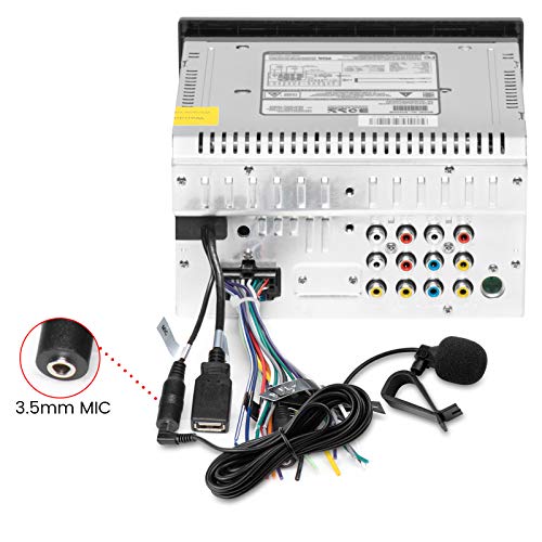 weishan 3.5mm Car Microphone 16ft External Assembly Mic Replacement for Boss JVC Sony Pioneer Vehicle Head Unit Enabled Stereo Radio CD GPS DVD with 2.5mm Adapter - Image 5