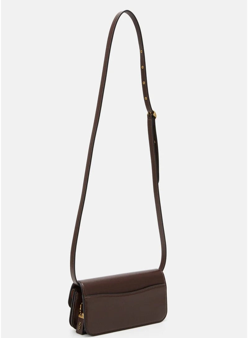 coachoutlet Idol 23 Shoulder Bag in Leather & Snakeskin - Image 3