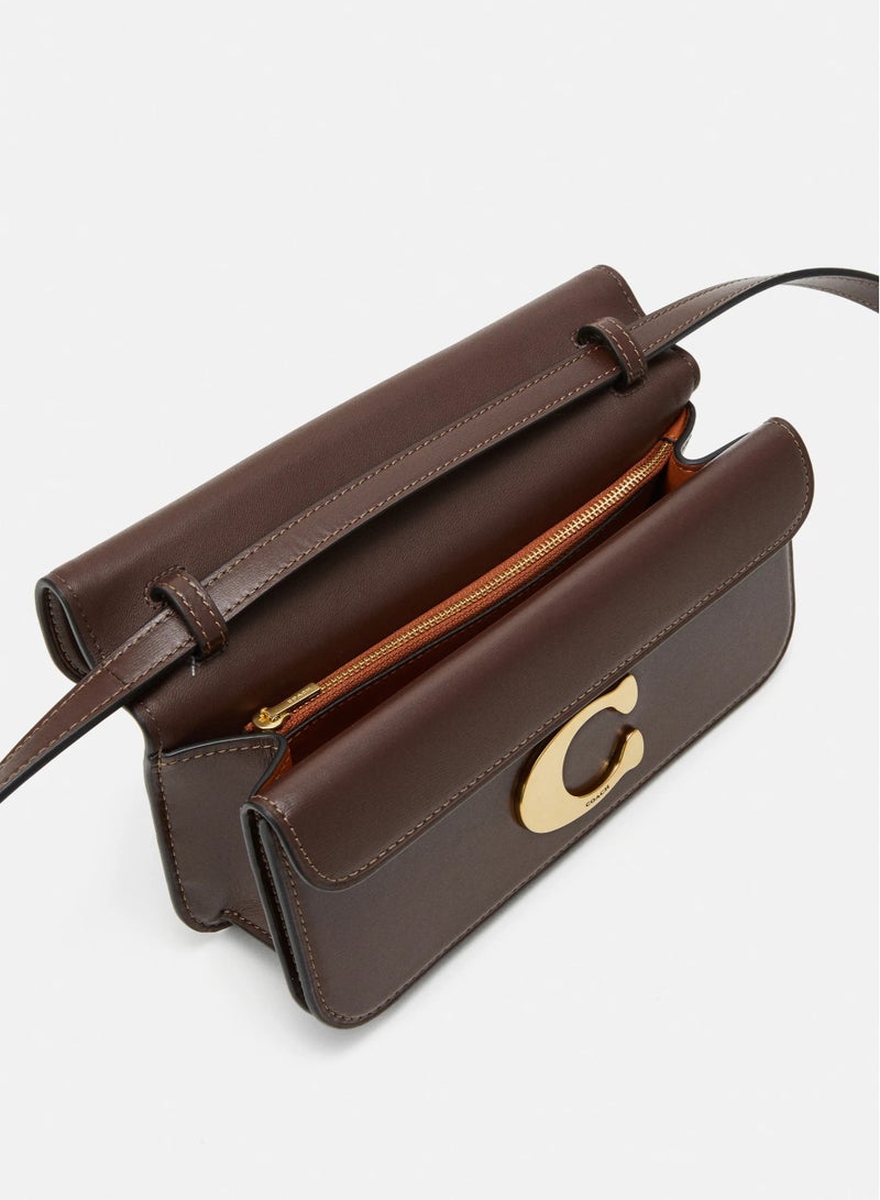 coachoutlet Idol 23 Shoulder Bag in Leather & Snakeskin - Image 2