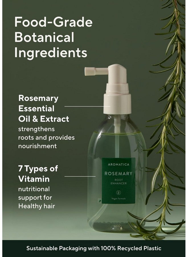 AROMATICA Rosemary Root Enhancer (2 Pack) 3.38oz/100ml - Dry Scalp Treatment with Rosemary Oil For Hair Growth - Free from Sulfate, Silicone, and Paraben - Image 3