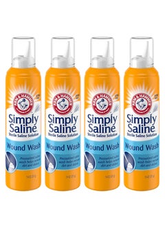 Arm & Hammer Arm & Hammer Simply Saline Wound Wash 7.4 Ounce - 4 Pack 