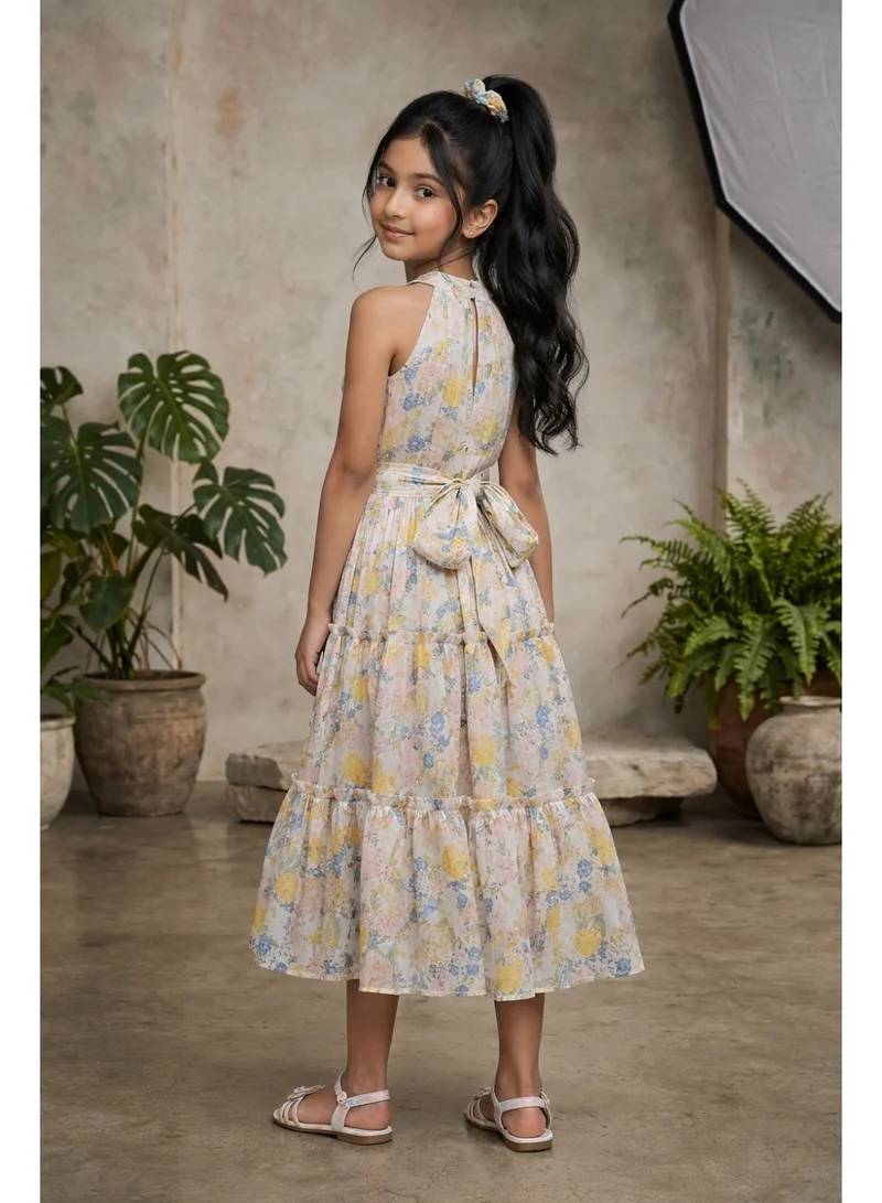 Luxe & Hardy فستان هالتر للبنات