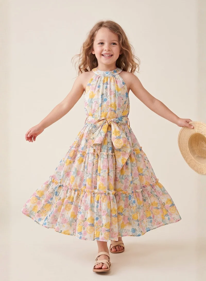Luxe & Hardy Girl Halter Bliss Dress