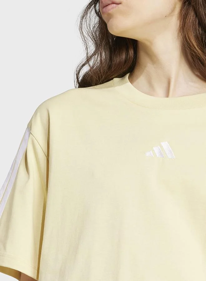 Adidas Essentials 3-Stripes Boyfriend T-Shirt
