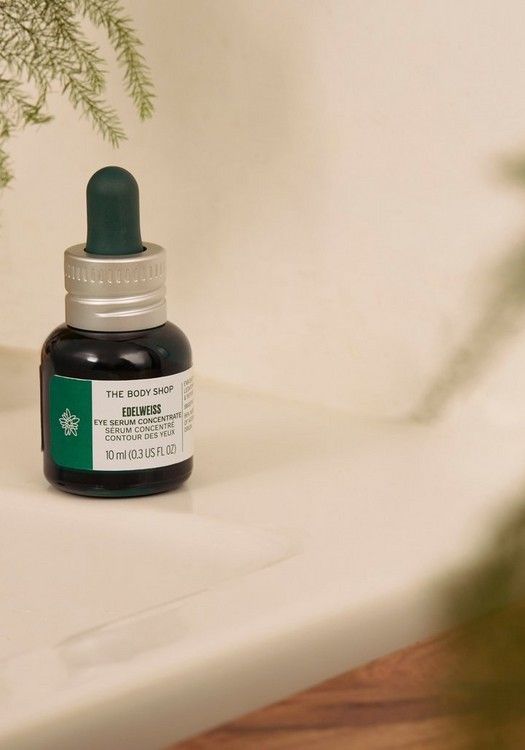 THE BODY SHOP Edelweiss Eye Concentrate – Lightweight Anti-Aging Eye Serum with Hyaluronic Acid & Rice Peptides, Reduces Fine Lines, Hydrates & Brightens for All Skin Types, 10ml - Image 2