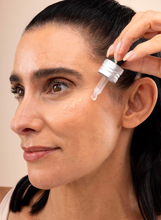 THE BODY SHOP Edelweiss Eye Concentrate – Lightweight Anti-Aging Eye Serum with Hyaluronic Acid & Rice Peptides, Reduces Fine Lines, Hydrates & Brightens for All Skin Types, 10ml - Image 3