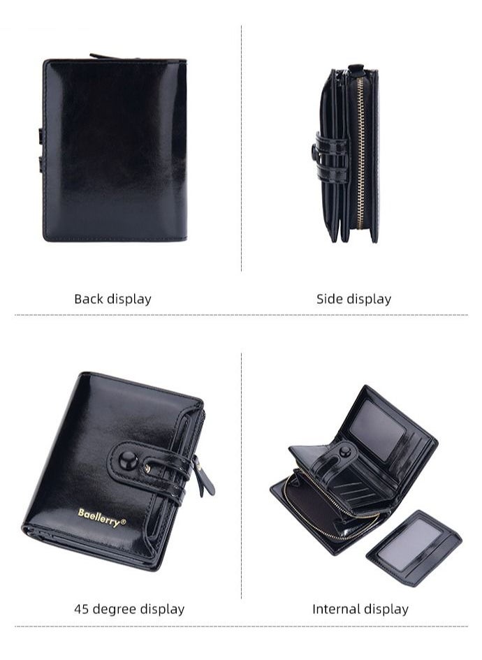 baellerry Vintage Full Grain Leather Wallet with RFID Protection-The Perfect Birthday or Anniversary Gift  - Image 2