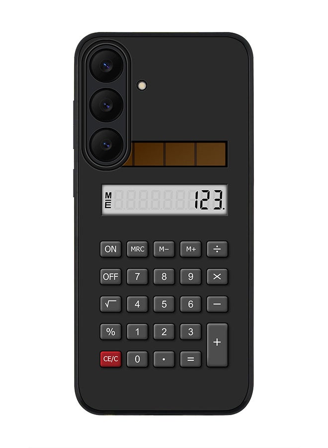 Stylizedd غطاء لهاتف سامسونج جالاكسي S25 FE، حماية كاميرا نحيفة، غطاء هاتف مضاد للصدمات - كالك (أسود)