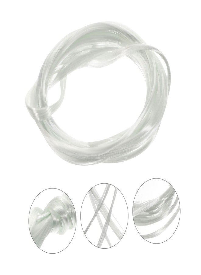 Lurrose False Nail Extension Fiber Nail Extension Fibers Adjustable Shape Nails Lengthening Fibers Tools DIY Fiberglass Nail Nail Art Makeup Supplies for Home Salon, 2M - Image 4