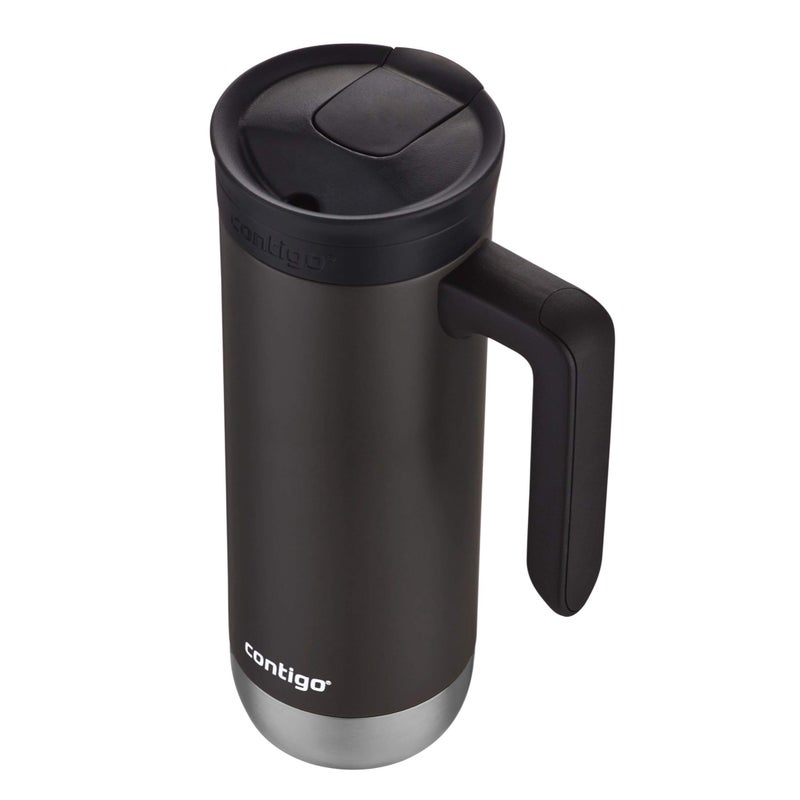 Contigo كوب سفر من كونتيغو سوبرير 2.0 من الفولاذ المقاوم للصدأ مع مقبض وغطاء سنابسيل، 20 أونصة - Image 3