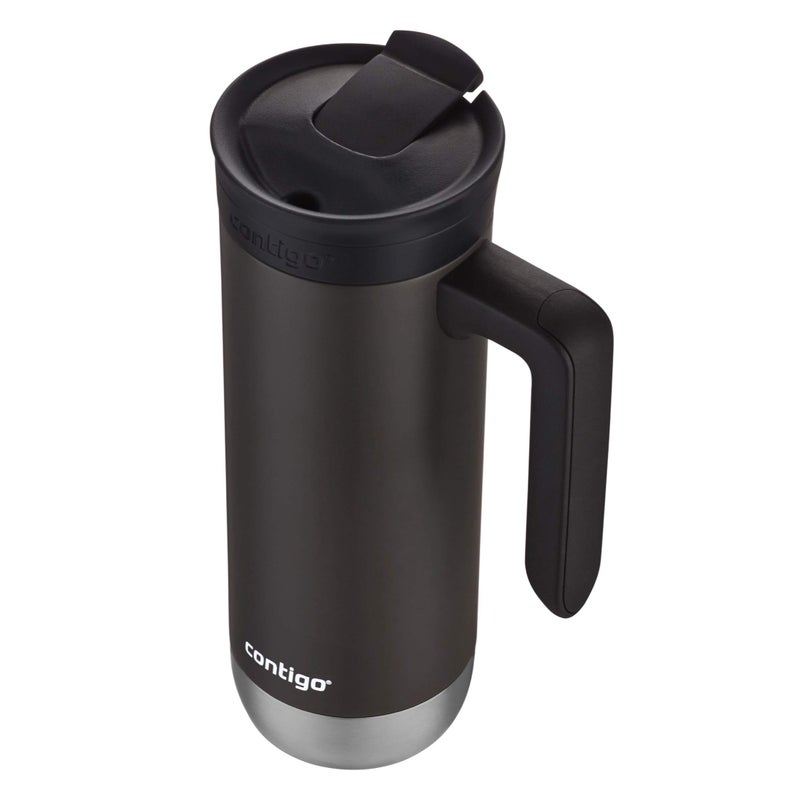 Contigo كوب سفر من كونتيغو سوبرير 2.0 من الفولاذ المقاوم للصدأ مع مقبض وغطاء سنابسيل، 20 أونصة - Image 4