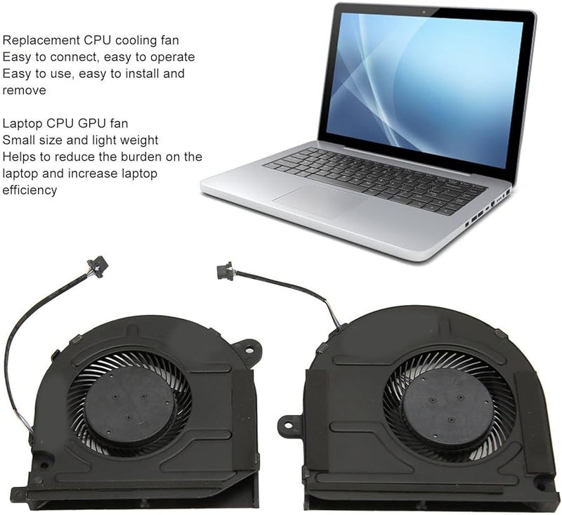 Lightweight CPU Cooler Fan 4 Pin Power Connector for Vostro 7500 7501 DFS150005AA0T FMF3 - Image 3