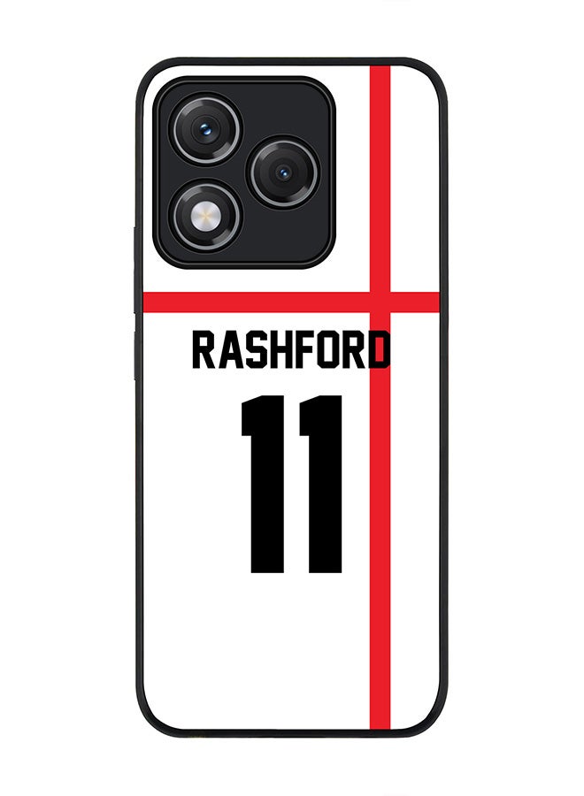 Stylizedd For Honor 400 Lite Case,Slim fit Camera Protection, Shockproof Thin Phone cover  - Football - England,  RashFord