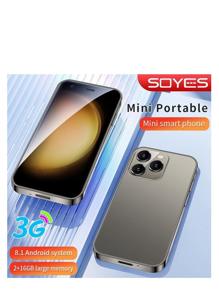 SOYES XS15 3G Mini Smartphone, Dual SIM Dual Standby WiFi 3 inch Phone, 2GB RAM 16GB ROM, 1000 MAh Battery, HD Pocket Phone (GOLD) - Image 2