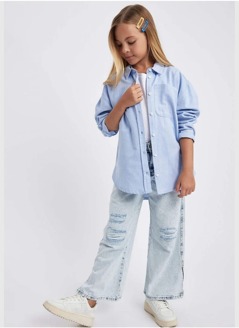 DeFacto Girl Wide Leg Jeans