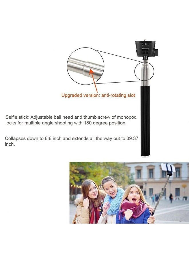 TEKCAM Action Camera Selfie Stick Floating Hand Grip Compatible with AKASO EK7000 Brave 7 LE Brave 4 V50X, Gopro Hero 13 12 11 10 9, DJI Osmo Action 5 pro, Apexcam, Dragon Touch, Sjcam Action Camera - Image 3