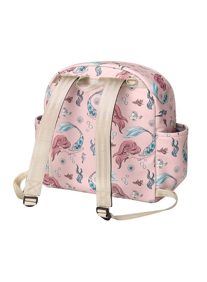 Petunia Pickle Bottom Ace Backpack - Multi-Function Diaper Bag with Insulated Pockets and Changing Pad - Wide Zip-top for Easy Access to Contents - Little Mermaid - Image 2