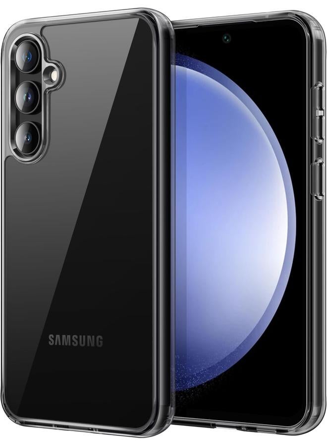 Jetech Case For Samsung Galaxy S23 Fe 6.4 Inch Non Yellowing Shockproof Bumper Protective Phone Cover Anti Scratch Hard Pc Back Black - Image 1