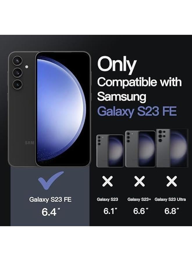 Jetech Case For Samsung Galaxy S23 Fe 6.4 Inch Non Yellowing Shockproof Bumper Protective Phone Cover Anti Scratch Hard Pc Back Black - Image 2