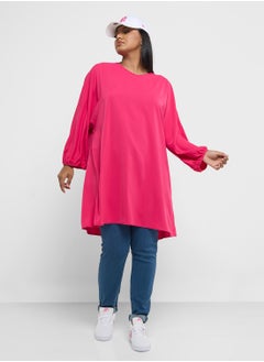 Ginger Plus Oversize V Neck Tunic  - Image 4