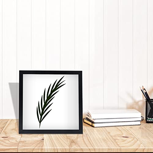 NAOKBOEE 11x11 Picture Frame in Black - Horizontal and Vertical Formats for Wall - Photo Frames with Shatter Resistant Plexiglass - Image 5