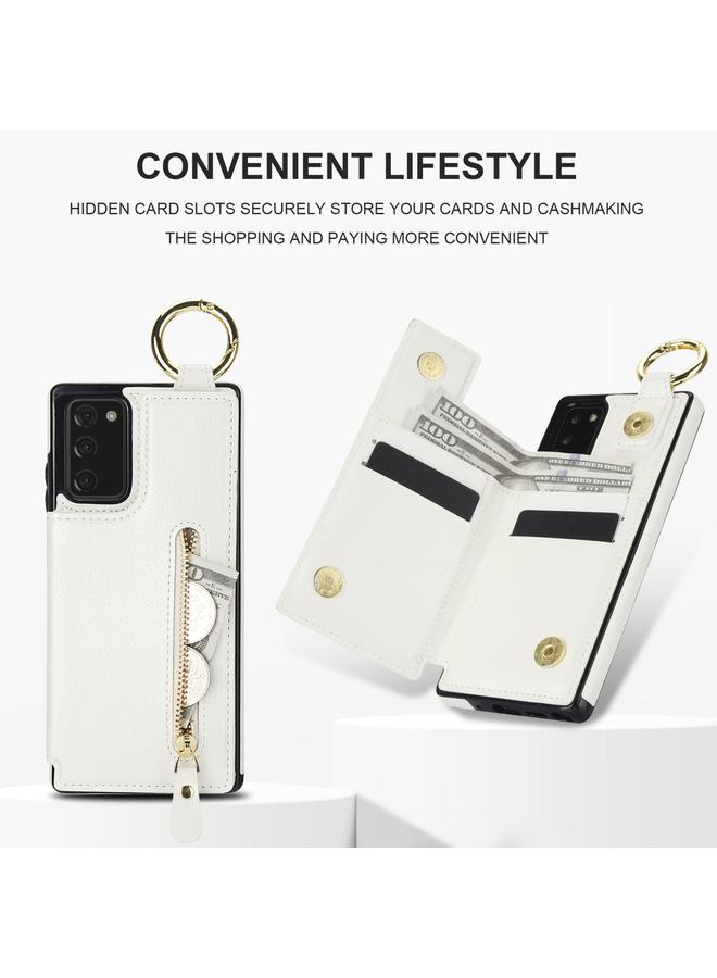 S-TOP Case For Samsung Galaxy Note20 Litchi Texture Zipper Double Buckle Card Bag Phone Case - Image 5