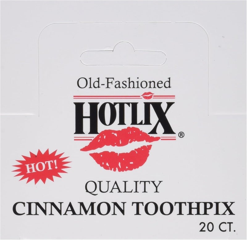 Hotlix Old Fashioned Quality Cinnamon Toothpix - Pack of 20