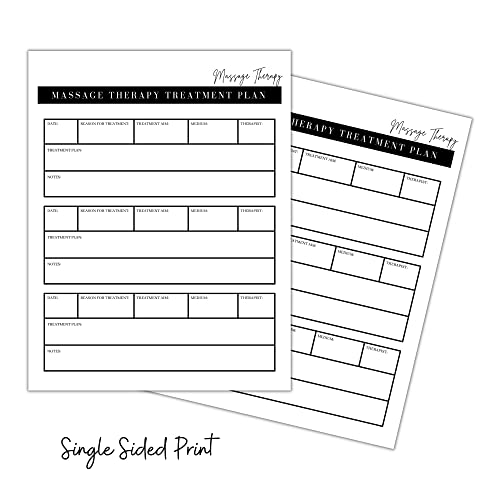 Lashicorn Massage Therapist Forms Intake,Consent,SOAP Notes,Body Analysis and Treatment Plan | Forms with Medical History Treatment and Technique | 75pk, 25 of Each | Dbl Sides | Forms for Client Signatures - Image 5
