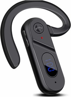 Excefore Bone Conduction Headphones Bluetooth 5.0, Wireless Bluetooth LED Power Display Microphone, of Earphones, Sweatproof Sports Headset for Running, Cycling, Gym, Climbing & Driving  - Image 1