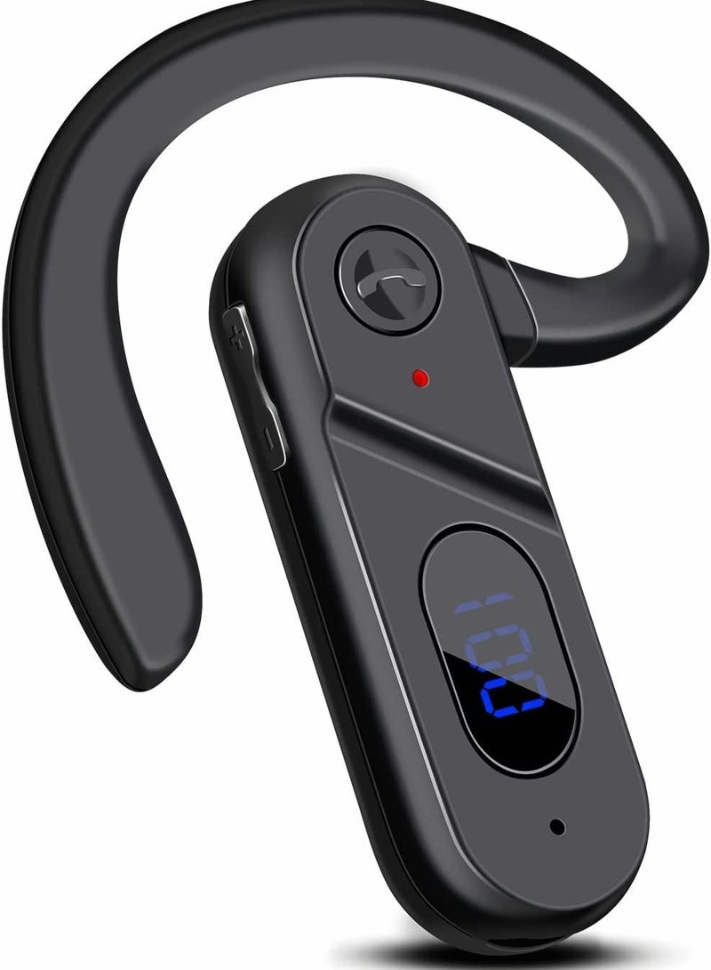 Excefore Bone Conduction Headphones Bluetooth 5.0, Wireless Bluetooth LED Power Display Microphone, of Earphones, Sweatproof Sports Headset for Running, Cycling, Gym, Climbing & Driving  - Image 1