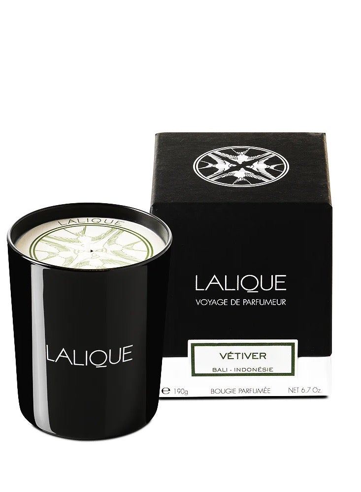 LALIQUE Lalique Candle 190g Vetiver Bali 