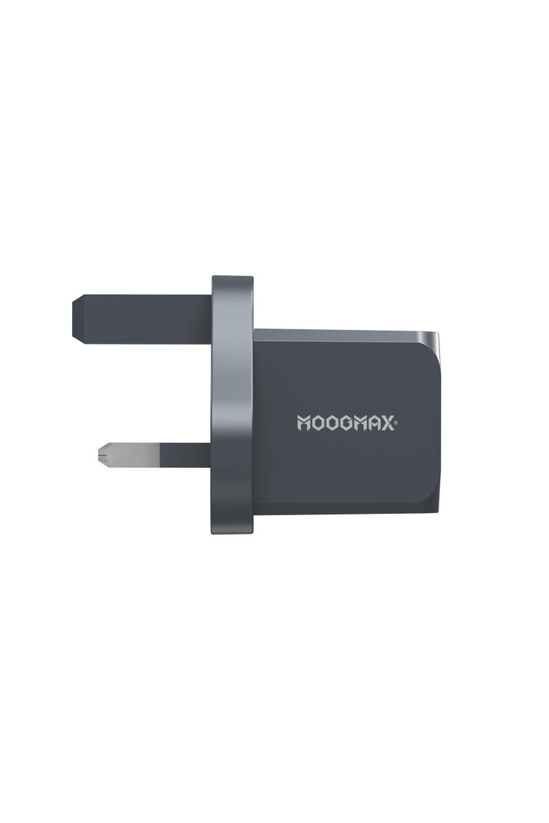 MOOGMAX محول طاقة FB03UWE 20W رمادي - Image 2