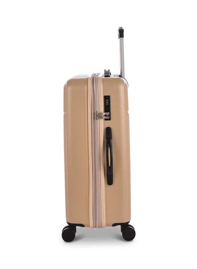 Track Luggage Set of 4 pieces in multiple sizes 13/20/24/28 inches 800/4P color Beige - Image 5