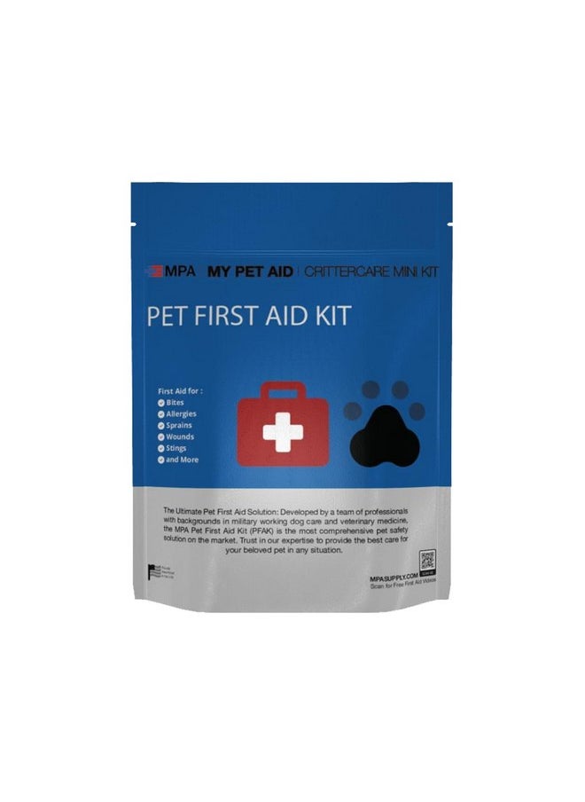MPA Pet First Aid Kit, Designed for Minor Injuries, Cuts, Burns, Sprains by Medics with Veterinary Experience  - Image 1