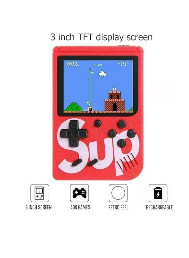 ELTRAZONE SUP GAME BOX PLUS 400-IN-1 RETRO GAMES UPGRADED VERSION MINI PORTABLE CONSOLE HANDHELD GIFT - Image 2