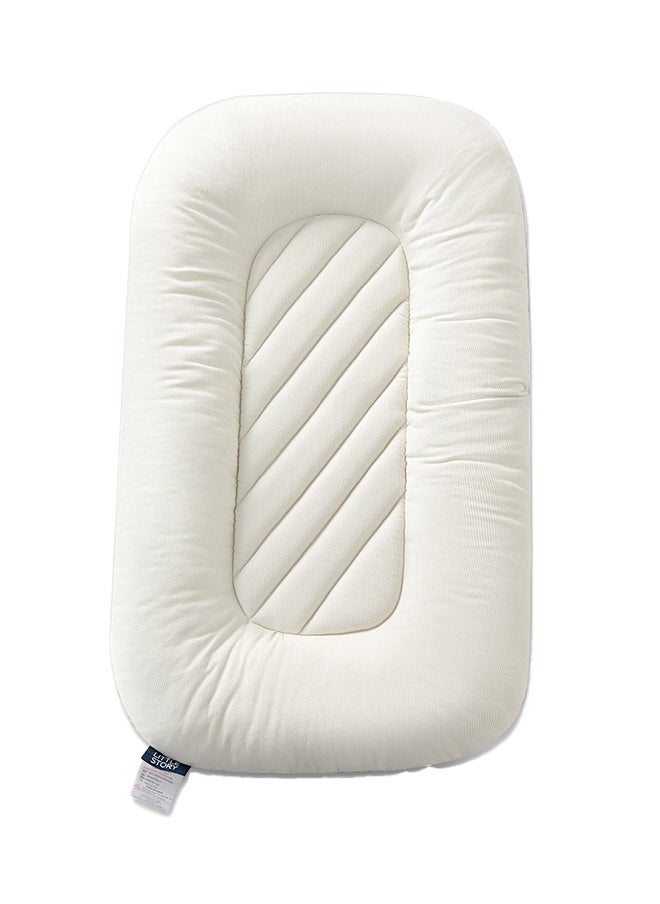 Little Story Portable Lounger Sleeping Pod - White  - Image 1
