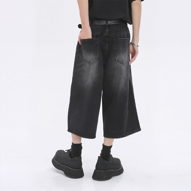 Unisex Classic Denim Jeans Loose Fit Daily Outdoor Wear - Image 4